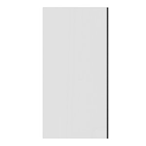 Изображение товара Душевая шторка Corpa Nera Bertoni CN00274 70x140 см стекло прозрачное профиль черный матовый