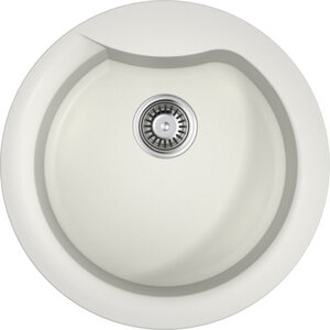 Изображение товара Кухонная мойка Omoikiri Yasugata 48R-WH из Tetogranit, белая, 48.5 см