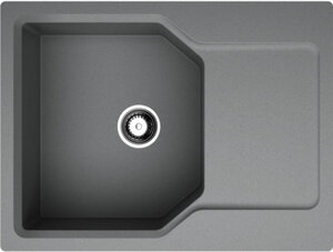 Изображение товара Мойка кухонная Omoikiri Yonaka 65-GR 4993346 leningrad grey