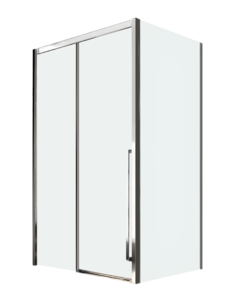 Изображение товара Душевой уголок Veconi Premium Trento PTC30-SP-13090-CH-01-C4, 130 x 90 см, стекло прозрачное, профиль хром