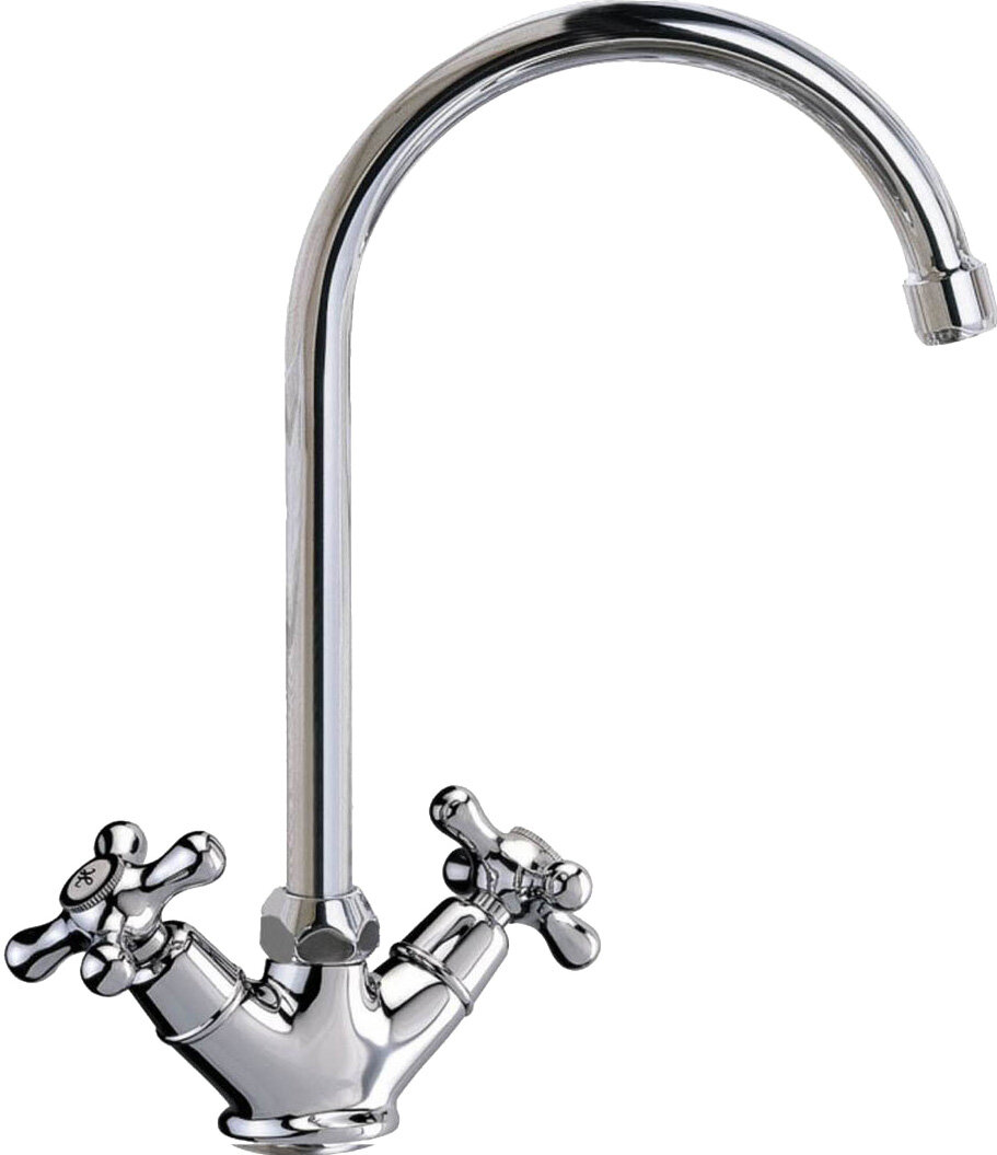 Изображение товара Смеситель для кухни Clever With2 Antigona 92049 с поворотным изливом