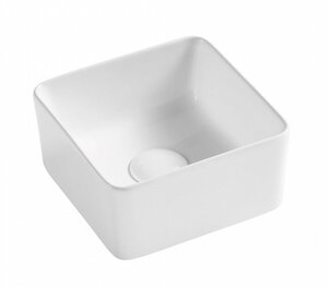 Изображение товара Раковина Corpa Nera Grossi CN50303, 24 см, накладная, фарфор, белый