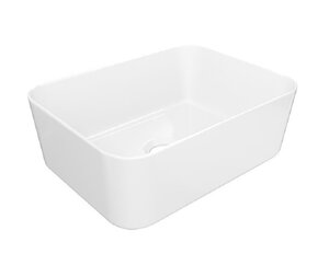 Изображение товара Раковина накладная Corpa Nera Grossi CN51103 40 см фарфор белый