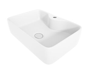 Изображение товара Раковина Corpa Nera Grossi CN50310 48 см накладная фарфор белая