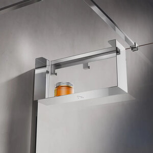 Изображение товара Полка для душевого ограждения Veconi Loft, LF-S-C9, полированная сталь