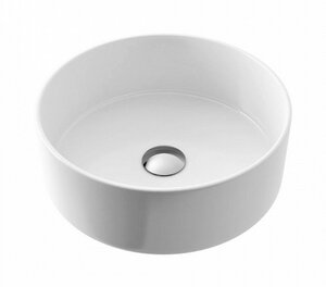 Изображение товара Раковина Corpa Nera Bosso CN50105 круглая 41 см накладная для ванной и кухни