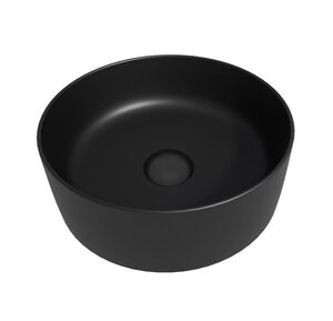 Изображение товара Раковина Corpa Nera Bosso CN50197, 41 см, накладная, фарфор, чёрный матовый