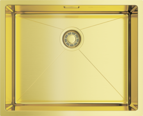 Изображение товара Мойка кухонная Omoikiri Taki 54-U/IF-LG из нержавеющей стали с золотым цветом