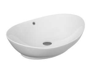 Изображение товара Раковина Corpa Nera Rossini CN50503 60 см накладная фарфор белый