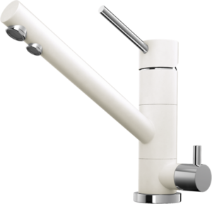 Изображение товара Смеситель Omoikiri Tonami-PA 4994220 для кухонной мойки под фильтр, латунь/пастила