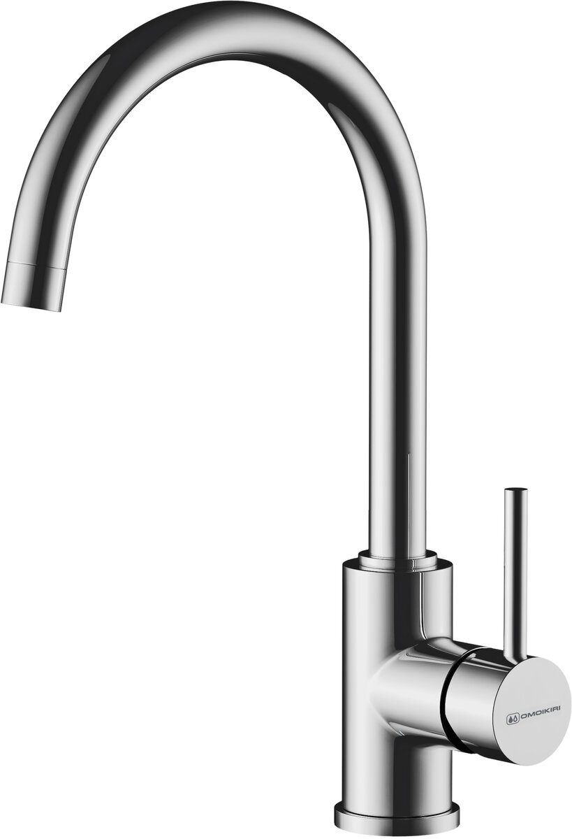 Изображение товара Смеситель для кухни Omoikiri Shinagawa C 4994177 хром Япония