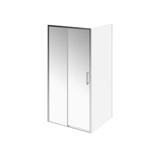 Изображение товара Душевая дверь Kerama Marazzi Lindo LN.100.SD.CR, 100 см, стекло прозрачное, профиль хром