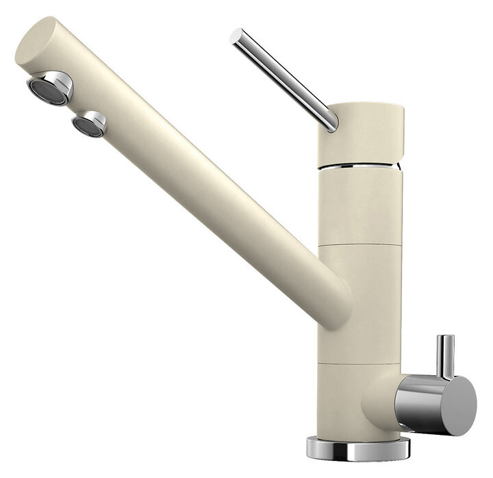 Изображение товара Смеситель Omoikiri Tonami BE 4994059 для кухни под фильтр, ваниль и хром