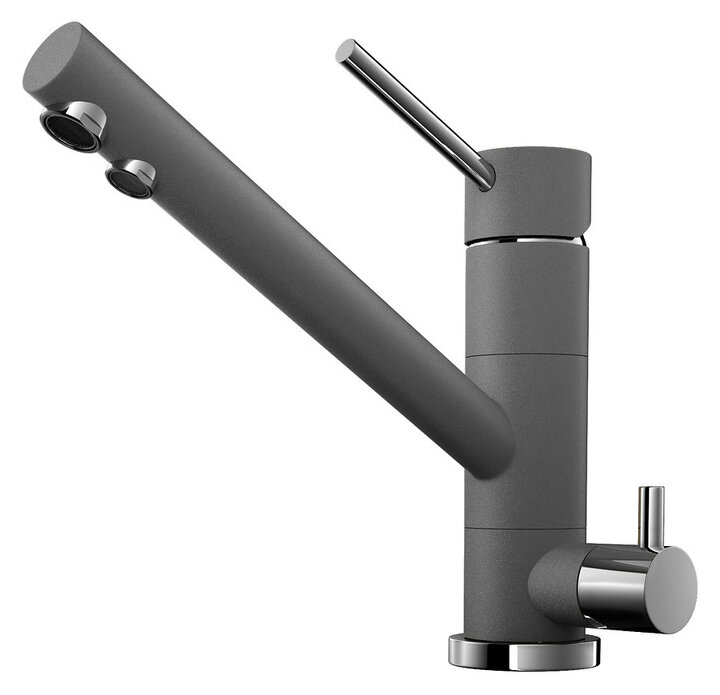 Изображение товара Смеситель Omoikiri Tonami PL 4994062 для кухни под фильтр, платина и хром