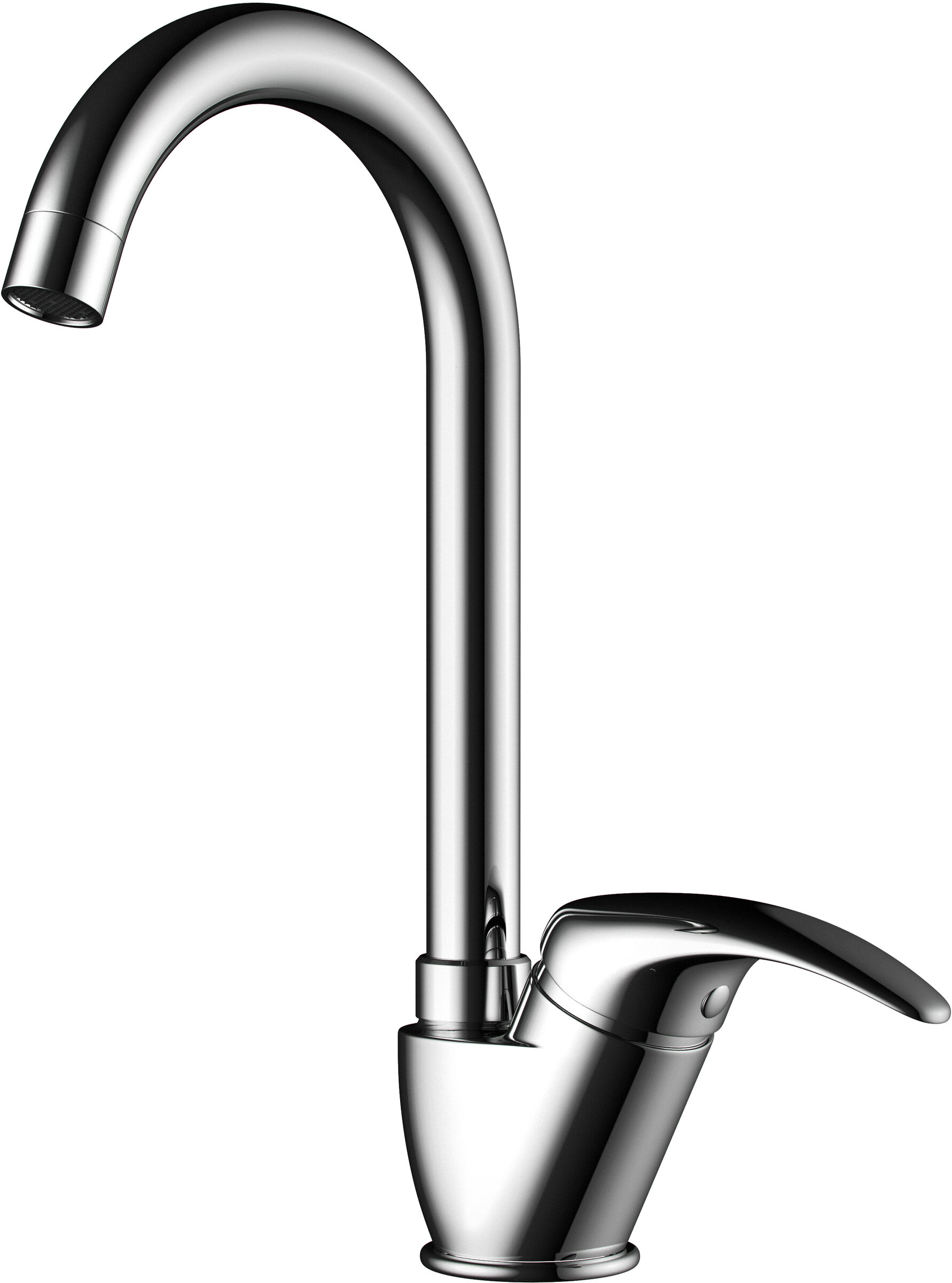 Изображение товара Смеситель для кухни Omoikiri Umi C хром поворотный 5 лет гарантия