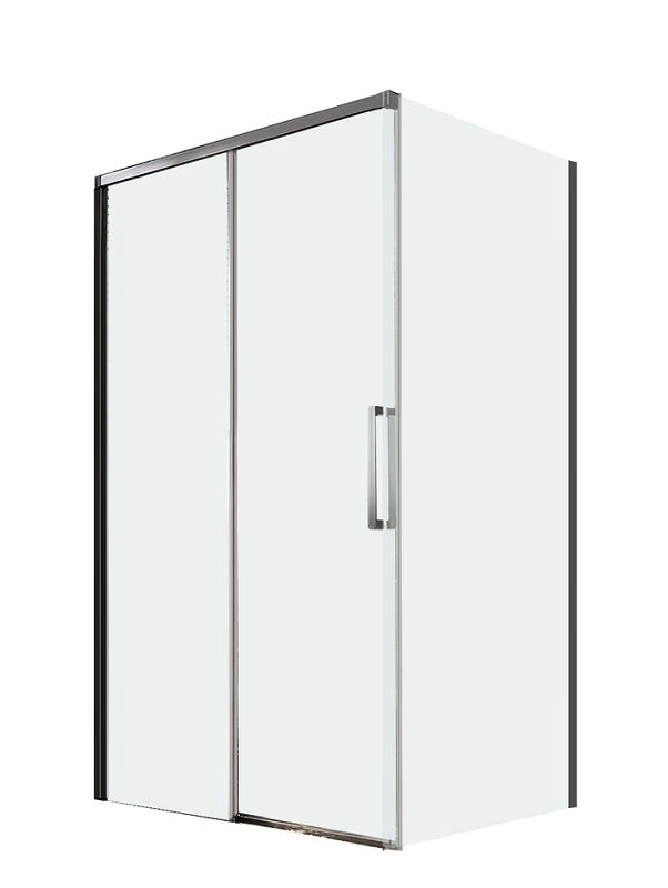 Изображение товара Душевой уголок Veconi Premium Trento 120x100 см прозрачное стекло профиль графит брашированный