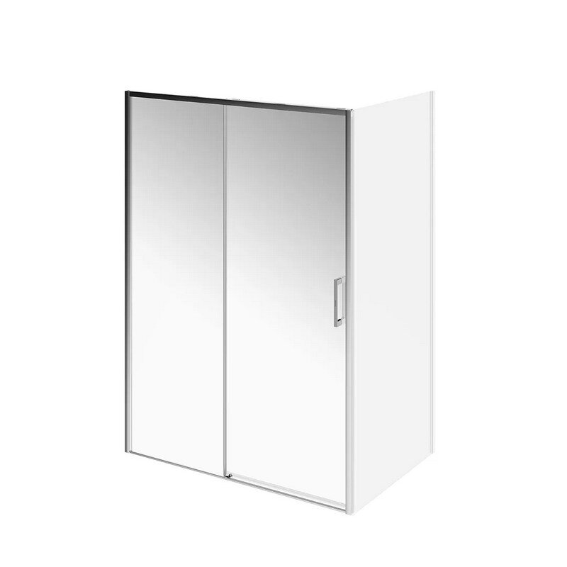 Изображение товара Душевая дверь Kerama Marazzi Lindo/Линдо LN.140.SD.CR, 140 см, стекло прозрачное, профиль хром
