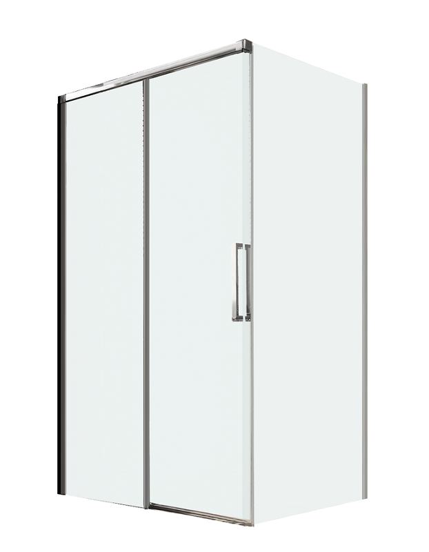 Изображение товара Душевой уголок Veconi Premium Trento 130x100 см с хромированным профилем