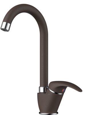 Изображение товара Смеситель Omoikiri Umi-DC латунь/темный шоколад 4994271