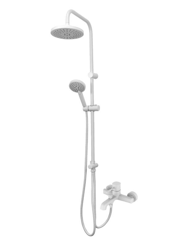 Изображение товара Душевая система Orange Karl M05-932w с фиксированным изливом и тропическим душем