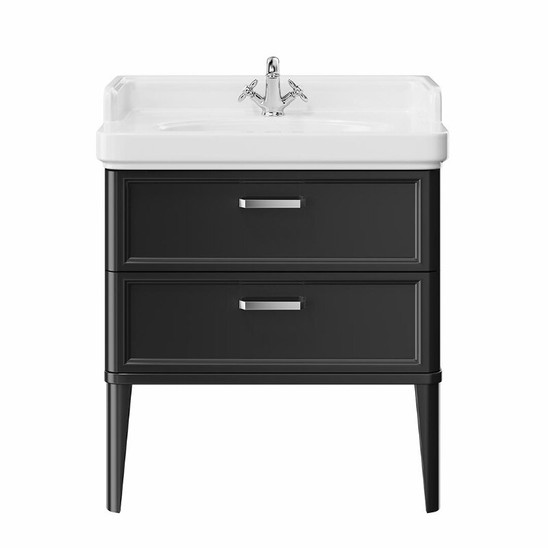 Изображение товара Тумба под раковину Kerama Marazzi Plaza Modern 80 см черная