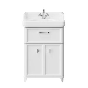 Изображение товара Тумба под раковину Kerama Marazzi Plaza Modern 60 см белая напольная