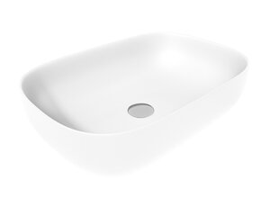 Изображение товара Раковина Corpa Nera Viotti CN50395, 60 см, накладная, фарфор, белый матовый