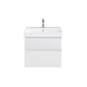Изображение товара Тумба под раковину Kerama Marazzi Cubo/Кубо CUB.60.2WHT.M, 60 см, подвесная, цвет белый матовый