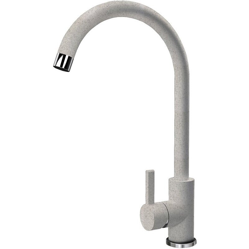 Изображение товара Смеситель для кухонной мойки Dr Gans Соло 319.03H.1123.408 серый водосберегающий