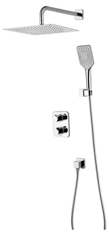 Изображение товара Душевая система Lemark Yeti LM7849C с термостатом, хром, Чехия