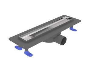 Изображение товара Дренажный канал Corpa Nera Salieri CN90004, 40 см, под плитку, нержавеющая сталь