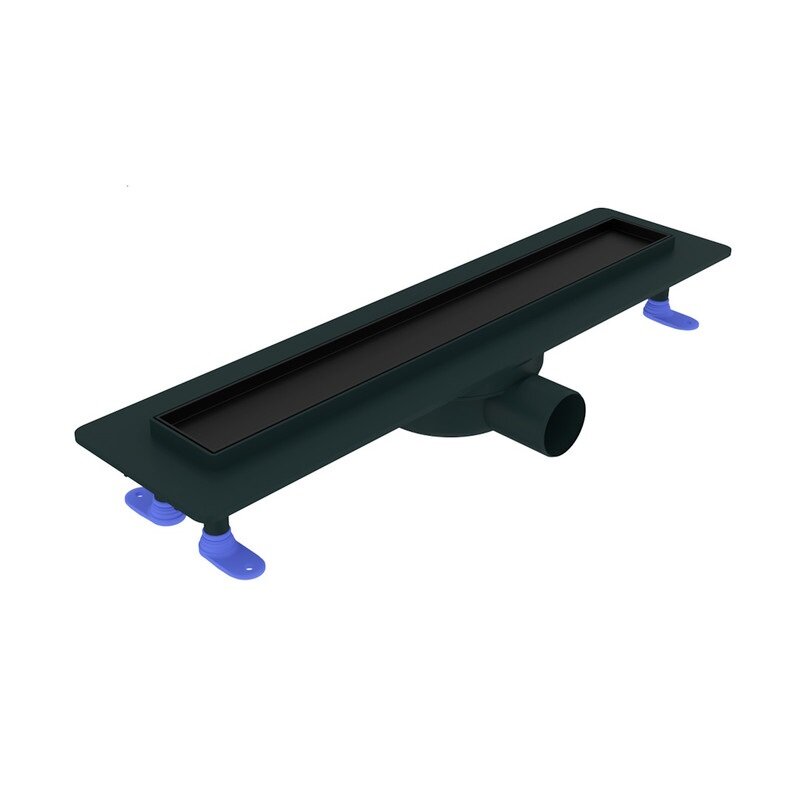 Изображение товара Дренажный канал Corpa Nera Salieri CN90009 50 см под плитку черный матовый