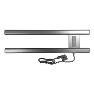 Изображение товара Полотенцесушитель электрический Altasan КаспийПрофСП5015Г, высота 14 см, ширина 50 см, диммер справа, графит