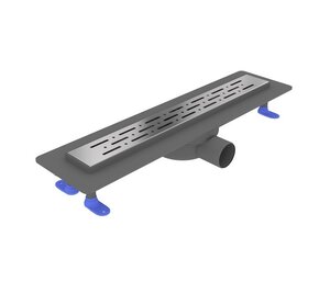 Изображение товара Дренажный канал Corpa Nera Grossi CN90335, 50 см, нержавеющая сталь