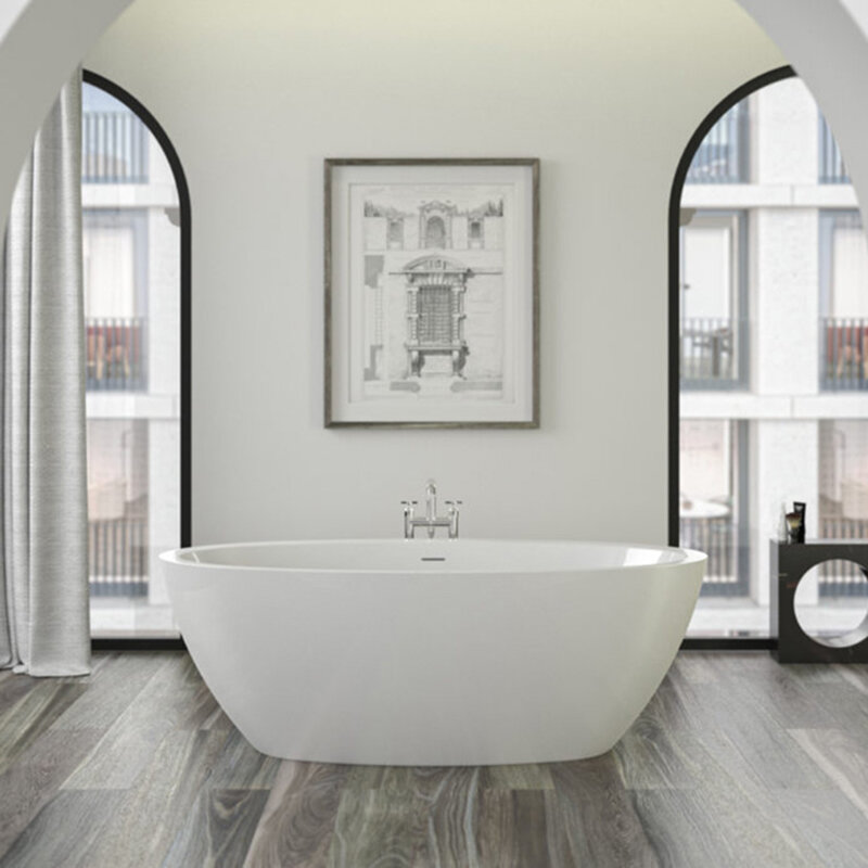 Изображение товара Ванна акриловая Knief Loom, 170 х 85 см, с щелевым сливом, XS 0100-058-06/0100-091-06