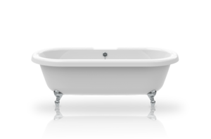 Изображение товара Ванна акриловая Knief Edwardian 0100-063-02 180 х 80 см с 4-мя хромированными ножками в виде шара