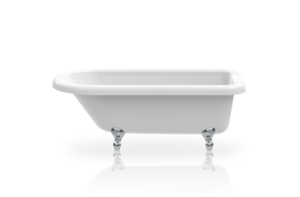 Изображение товара Ванна акриловая Knief ROLL TOP 0100-065-02 152,5x72x55 см