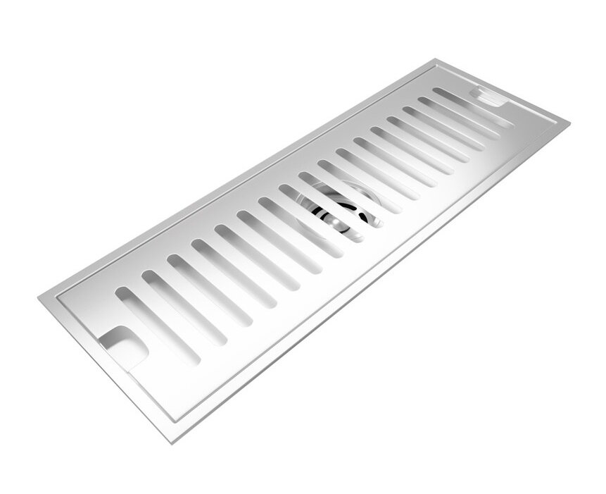 Изображение товара Дренажный канал Corpa Nera Grossi CN90327 30 см нержавеющая сталь италия качественный водоотвод