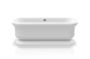 Изображение товара Аcrylic Bathtub Knief Retro 180x85 см с акриловым плинтусом и сливом хром