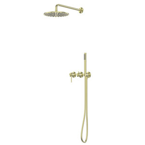 Изображение товара Душевая система Abber Wasser Kreis 316 AF8118BG золото брашированное