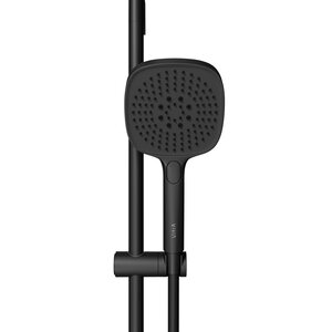 Изображение товара Душевой гарнитур VitrA Core Square A4591736EXP черный матовый монтаж на стену