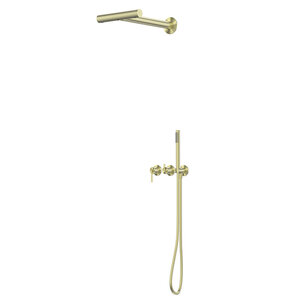 Изображение товара Душевая система Abber Perfekte 316 AF8A18BG, цвет золото брашированное
