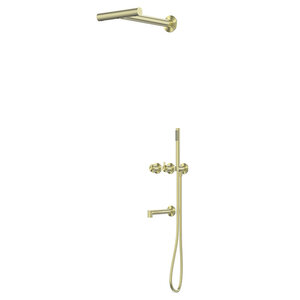 Изображение товара Душевая система Abber Perfekte 316 AF8A50BG золото брашированное скрытый монтаж