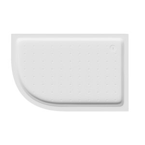 Изображение товара Душевой поддон Abber AD3E129 R, 90 x 120 см, асимметричный, акриловый, белый