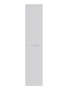 Изображение товара Пенал Orange Line Li-35Puw, 35 см, подвесной, правый, цвет белый матовый Soft Touch (выставочный образец, отсутствует упаковка)