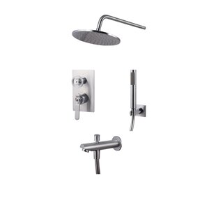 Изображение товара Душевая система Bronze De Luxe 1760'S Loft 6630CC, хром