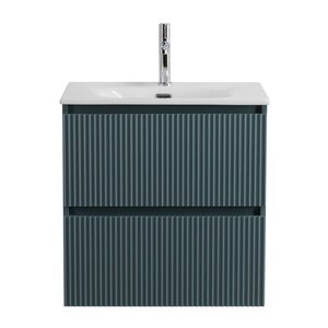 Изображение товара Подвесная тумба под раковину 50 см голубая матовая BelBagno UNO-MINI-500-2C-SO-AO