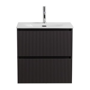 Изображение товара Тумба под раковину BelBagno UNO-MINI-500-2C-SO-GSO 50 см подвесная темно-серая матовая