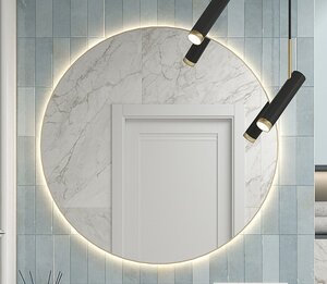 Изображение товара Зеркало Sanvit Августо с LED подсветкой 100 см круглая форма