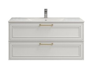 Изображение товара Тумба под раковину Sanvit Августо kavg2090, 90 см, подвесная, белый матовый